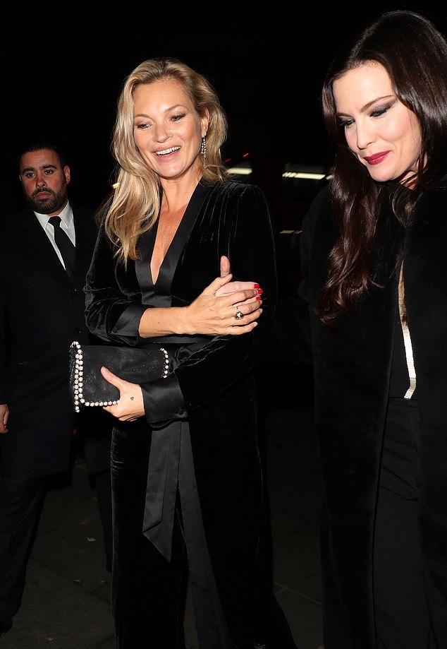 with Kate Moss