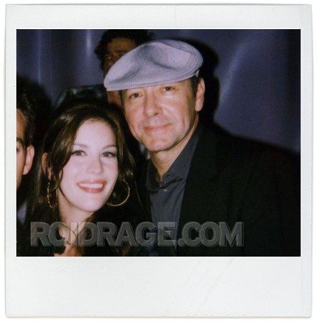 with Kevin Spacey; Courtesy of roidrage.com