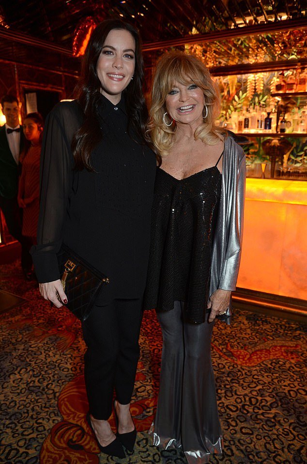 with Goldie Hawn