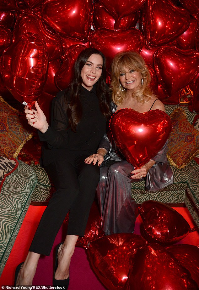 with Goldie Hawn