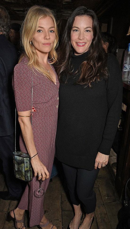 with Sienna Miller