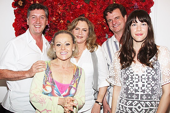 with Robin Cousins, Tracie Bennett, Kathleen Turner and Michael Cumpsty