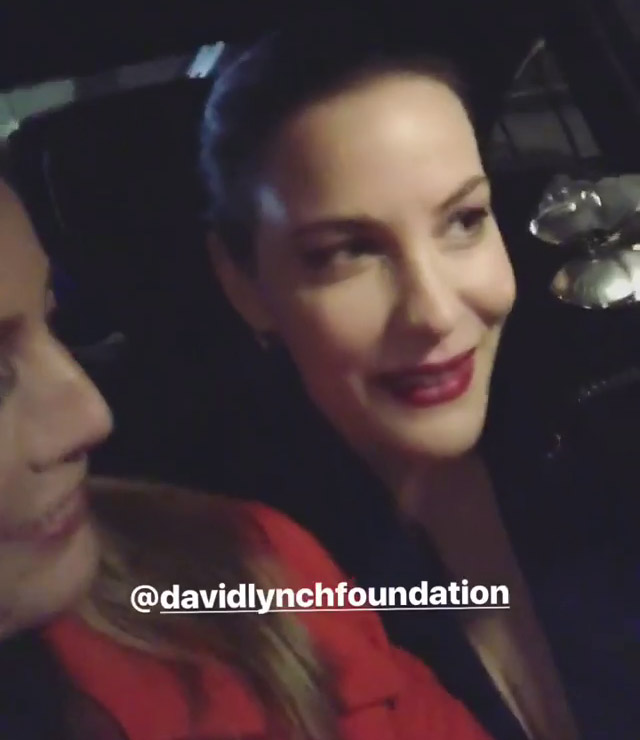 with Lucie de la Falaise, from Liv's Instagram