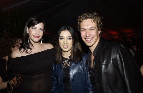 with Isaac Hanson and Michelle Branch - at mtvICON, April 2002