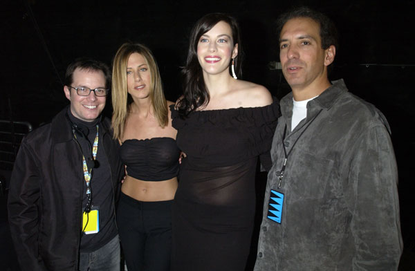 with Jennifer Aniston
