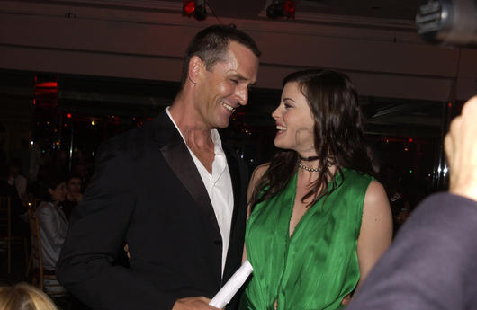 with Rupert Everett