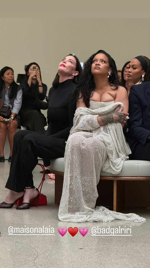with Rihanna, from Liv's Instagram