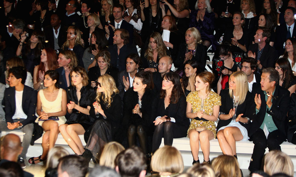 with Mary-Kate Olsen, Daisy Lowe, Emma Watson and Gwyneth Paltrow
