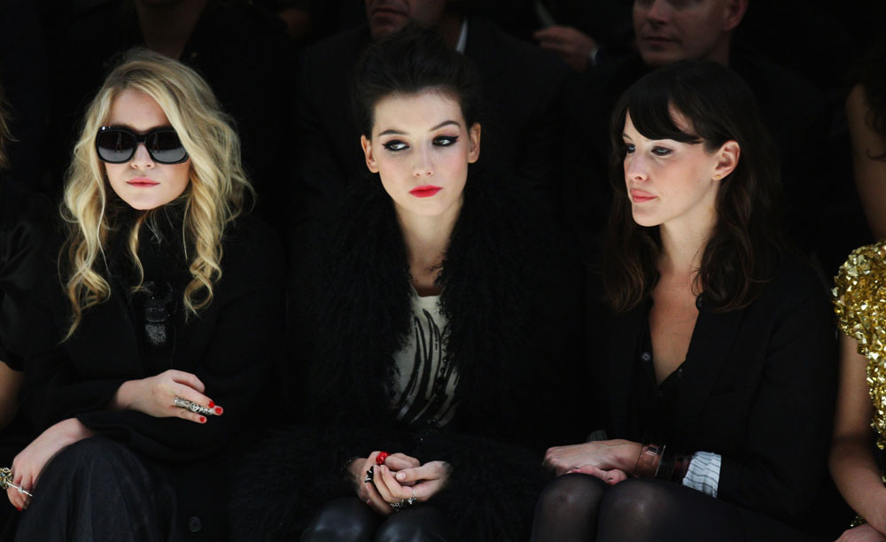 with Mary-Kate Olsen and Daisy Lowe