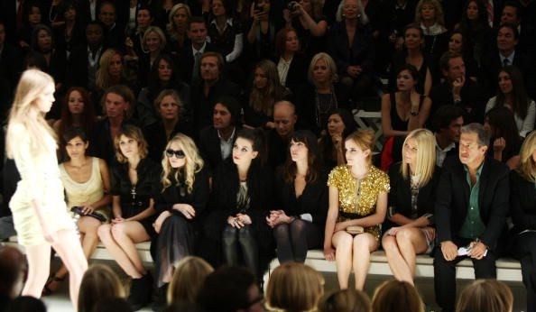 with Mary-Kate Olsen, Daisy Lowe, Emma Watson and Gwyneth Paltrow
