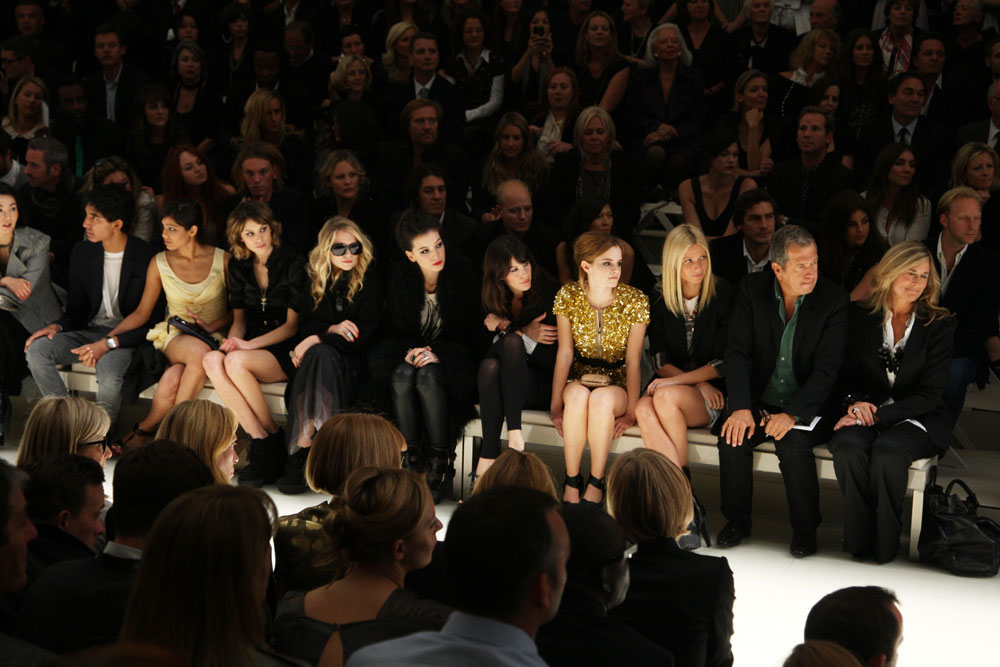 with Mary-Kate Olsen, Daisy Lowe, Emma Watson and Gwyneth Paltrow