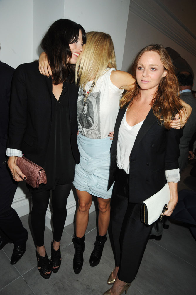 with Gwyneth Paltrow and Stella McCartney