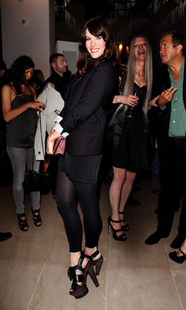 with Kristen McMenamy and Mario Testino 