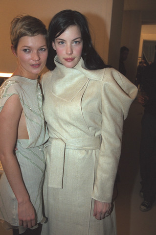 with Kate Moss