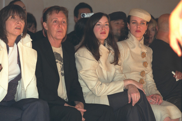 with Paul McCartney, Chrissie Hynde and Debi Mazar