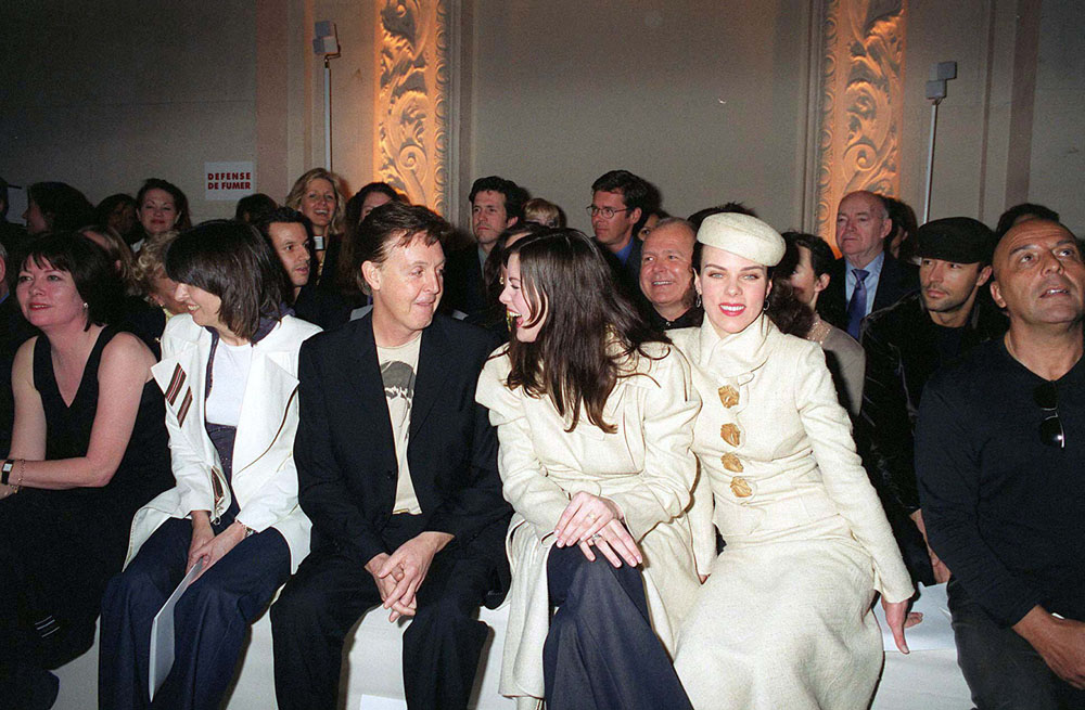 with Paul McCartney and Debi Mazar