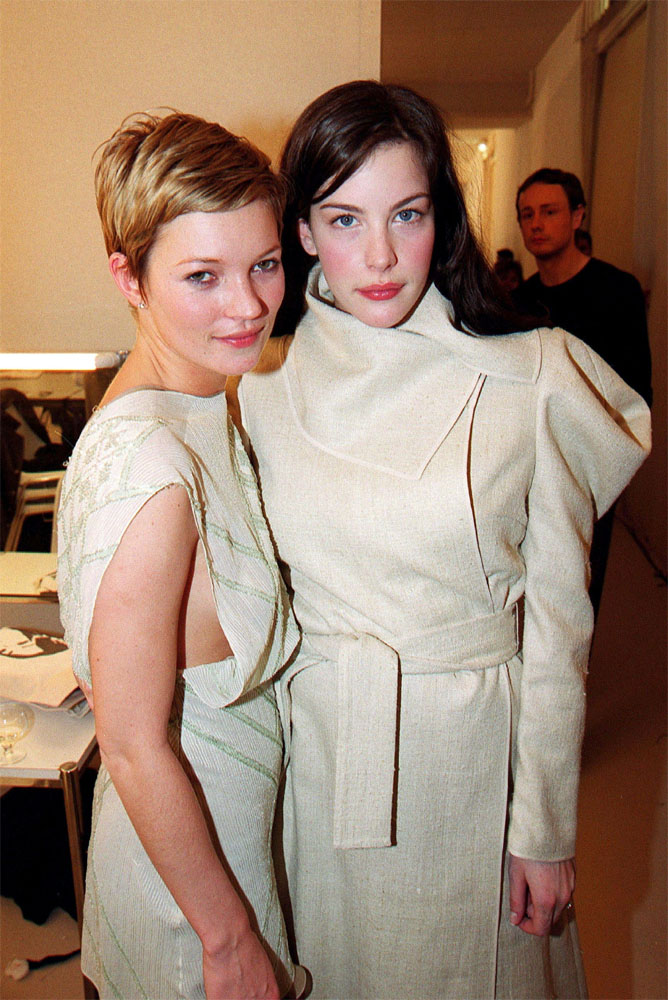 with Kate Moss