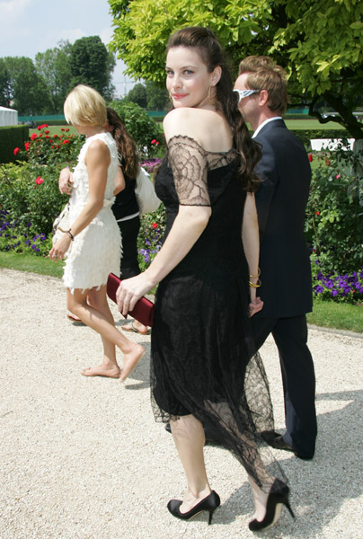 with husband - Royston Langdon