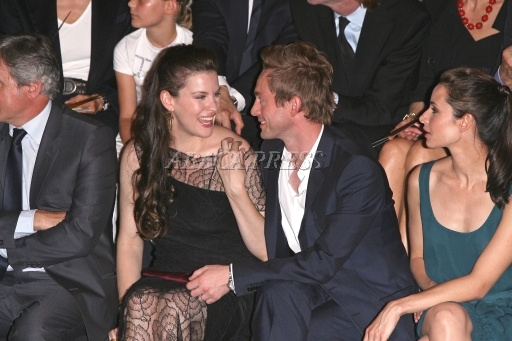 with husband Royston Langdon and Mia Maestro