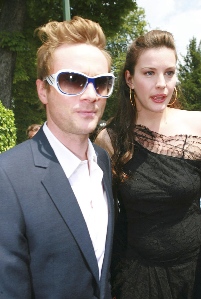 with husband - Royston Langdon
