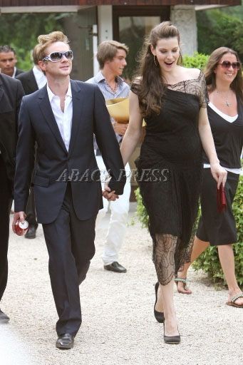 with husband - Royston Langdon