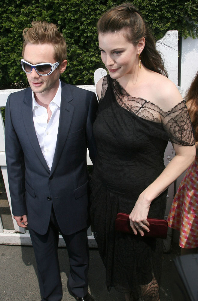 with husband - Royston Langdon