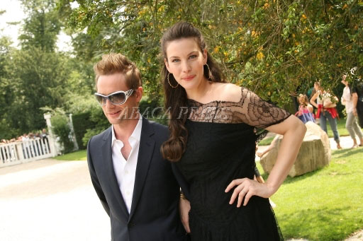 with husband - Royston Langdon
