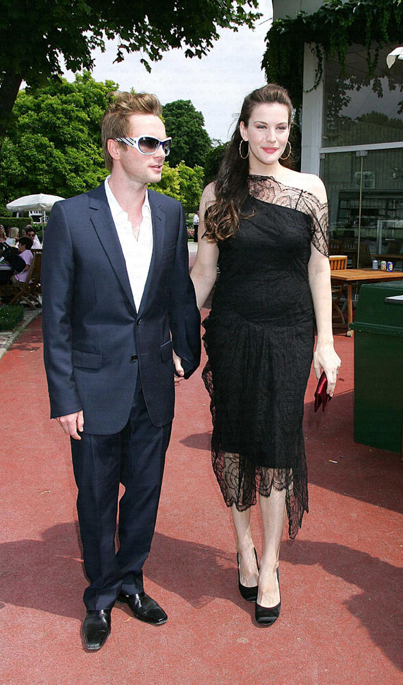 with husband - Royston Langdon