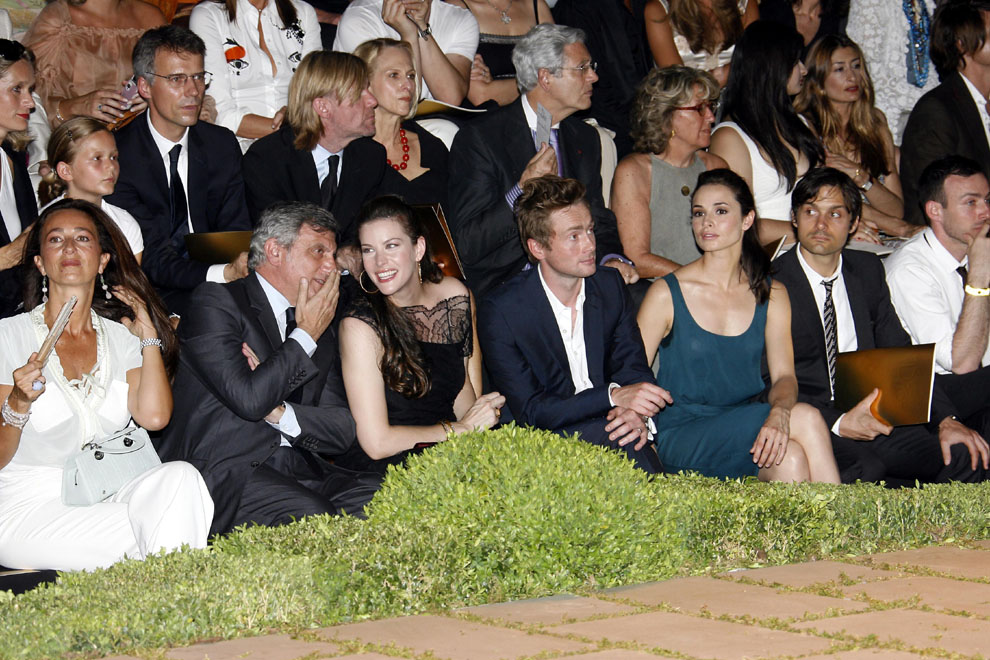 with Sidney Toledano, husband Royston Langdon and Mia Maestro