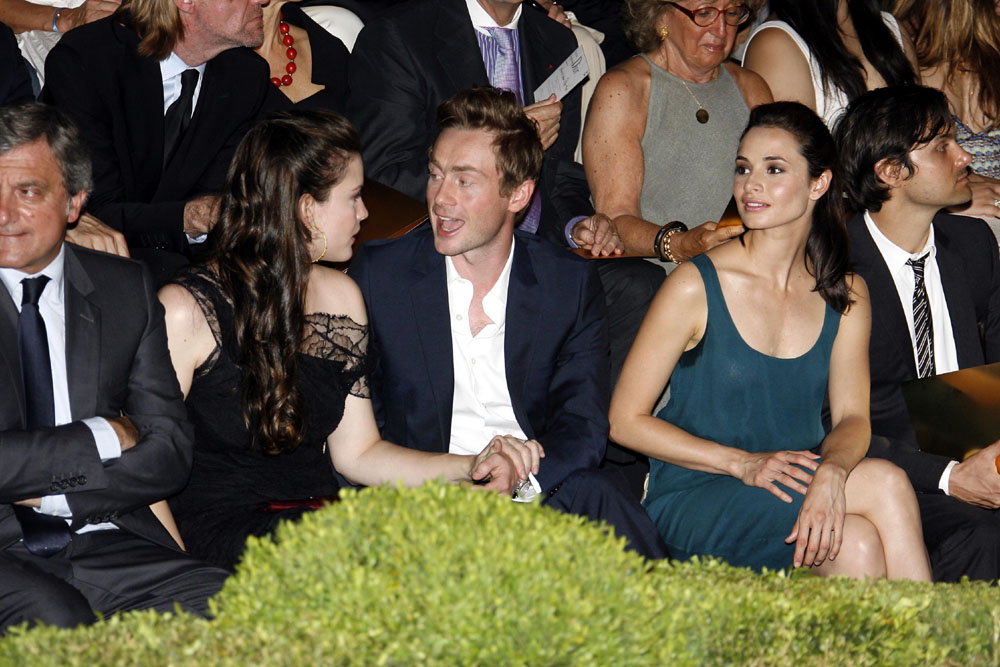 with Sidney Toledano, husband Royston Langdon and Mia Maestro