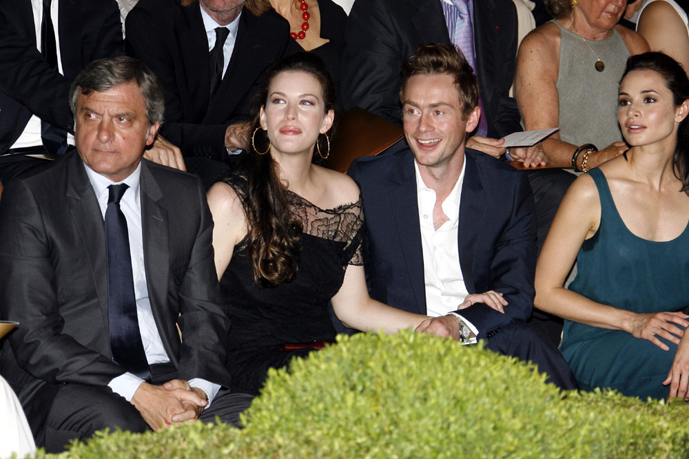 with Sidney Toledano, husband Royston Langdon and Mia Maestro