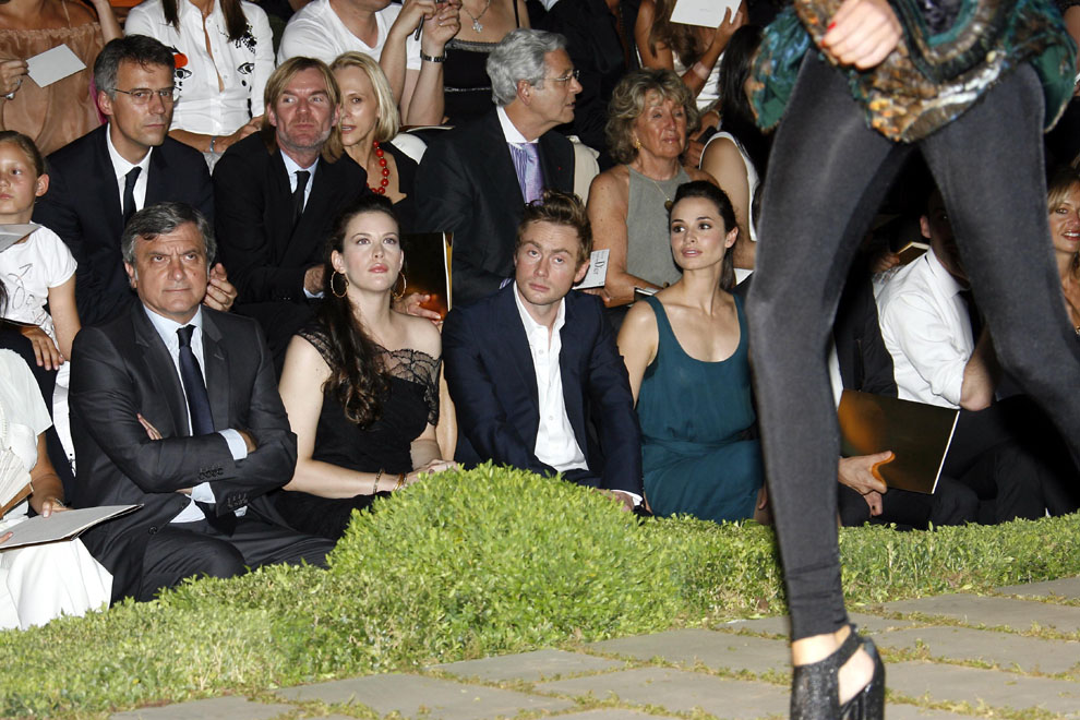 with Sidney Toledano, husband Royston Langdon and Mia Maestro