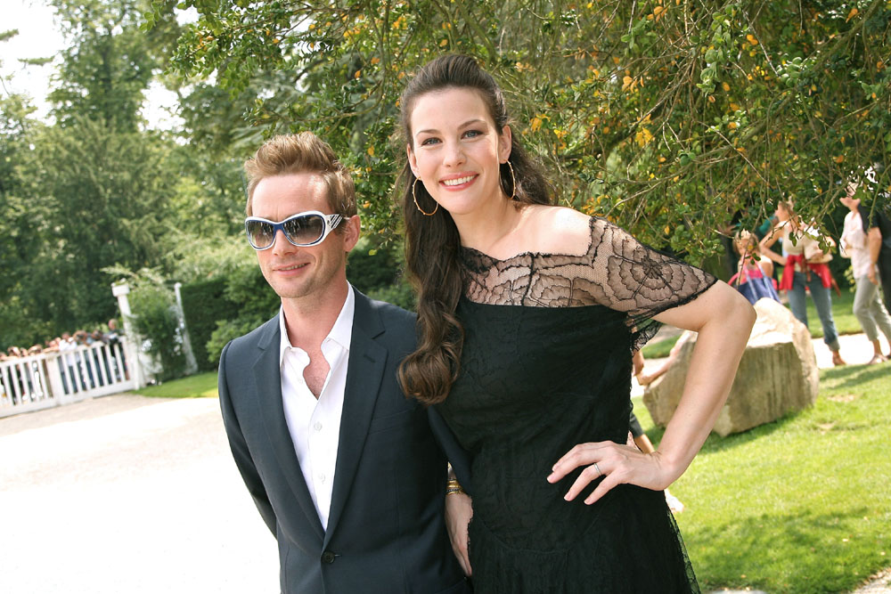 with husband - Royston Langdon