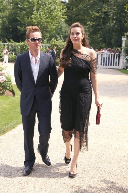 with husband - Royston Langdon