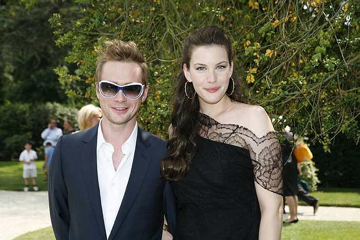 with husband - Royston Langdon