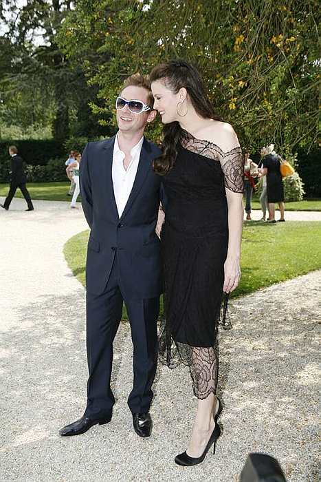 with husband - Royston Langdon