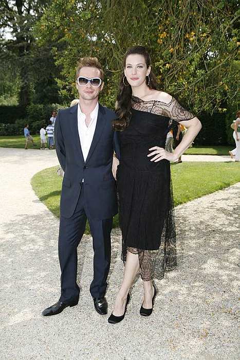 with husband - Royston Langdon