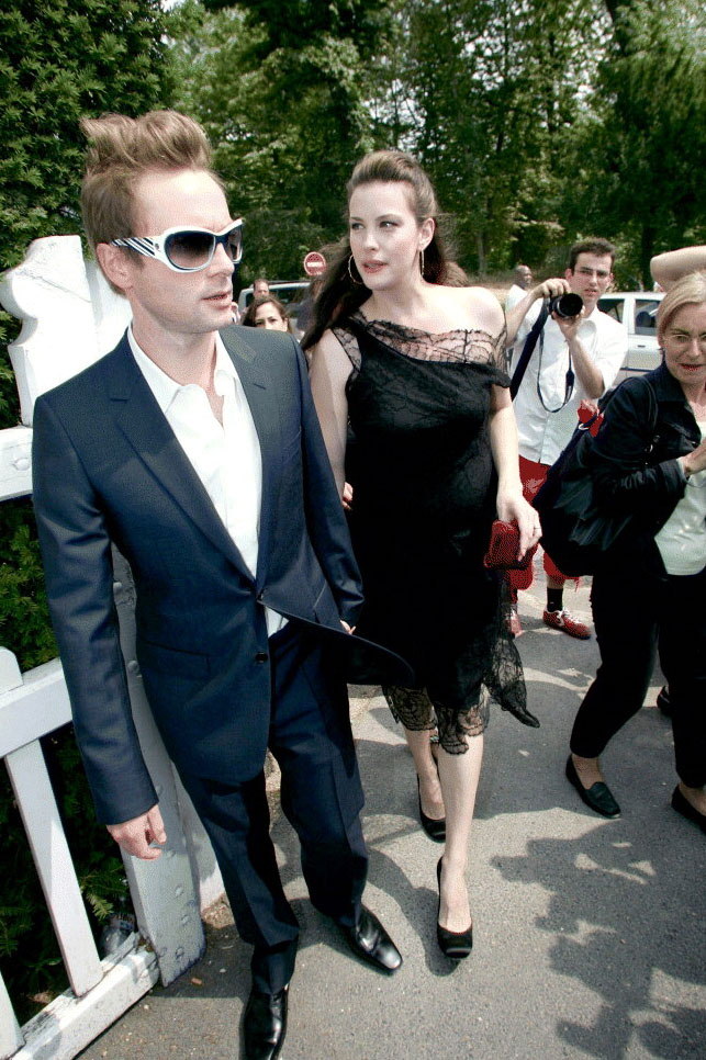 with husband - Royston Langdon