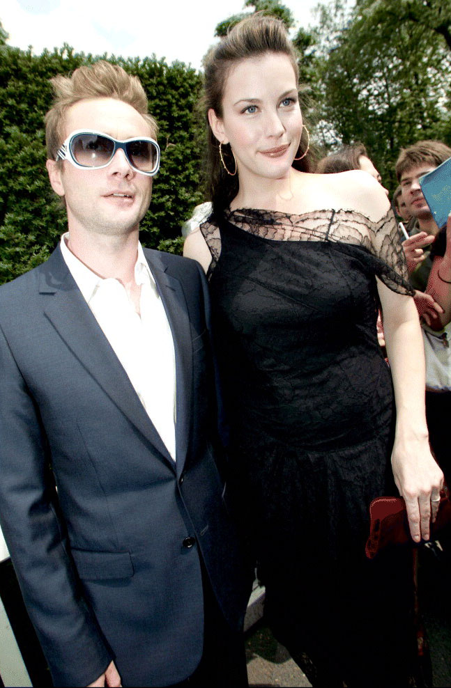 with husband - Royston Langdon