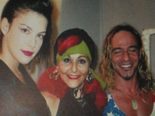 with Patricia Field and John Galliano