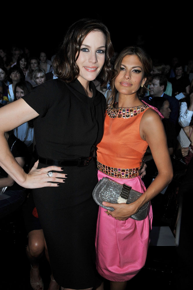 with Eva Mendes