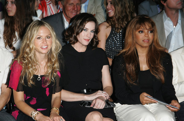 with Rachel Zoe and Janet Jackson