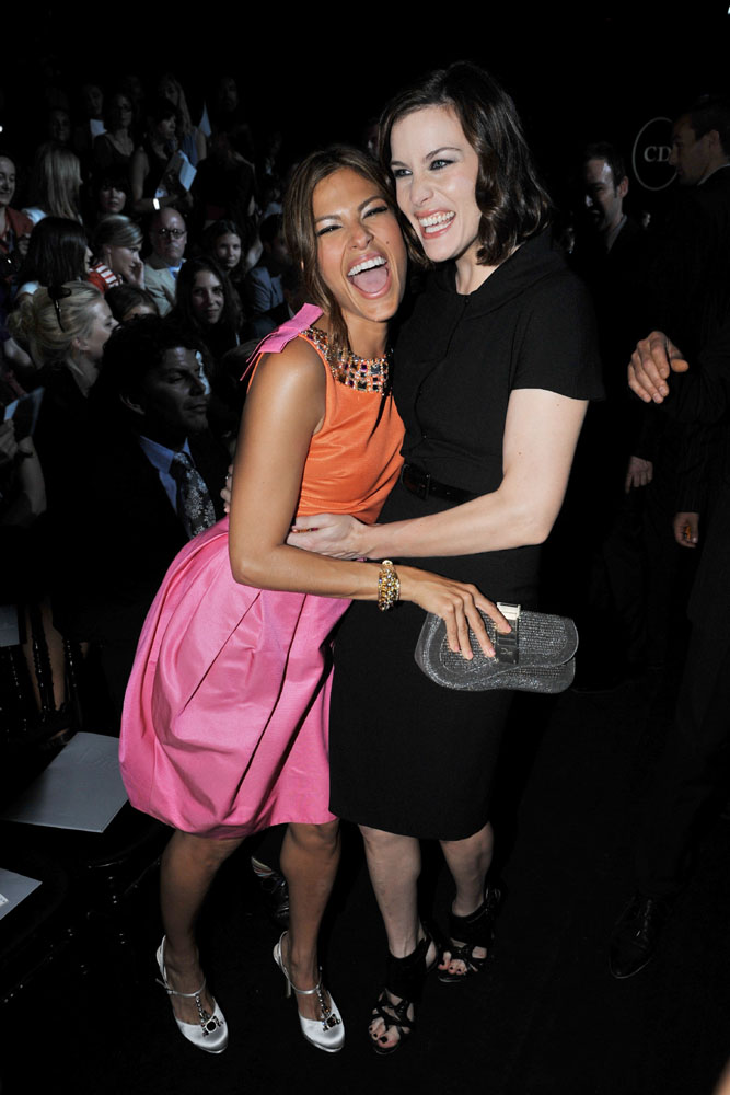 with Eva Mendes