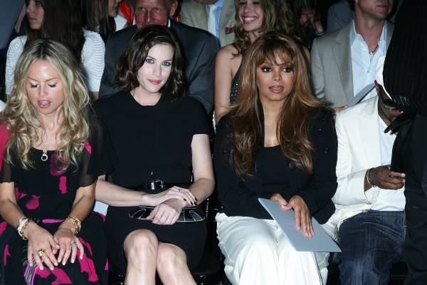 with Rachel Zoe and Janet Jackson
