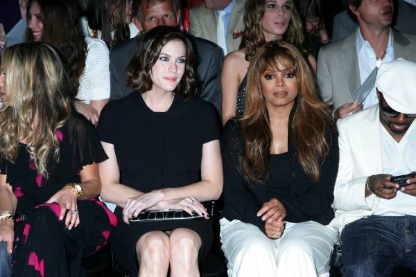 with Rachel Zoe and Janet Jackson