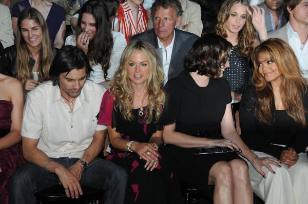 with Rachel Zoe and Janet Jackson