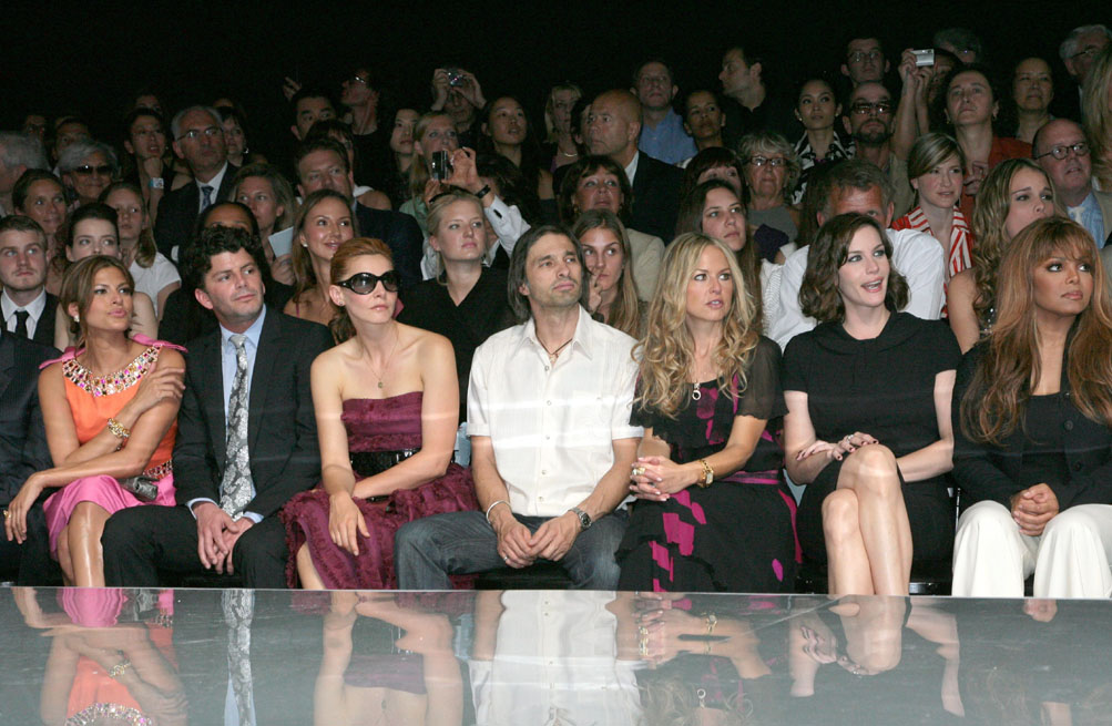 with Rachel Zoe, sister Chelsea Tyler, Janet Jackson and Jermaine Dupri 