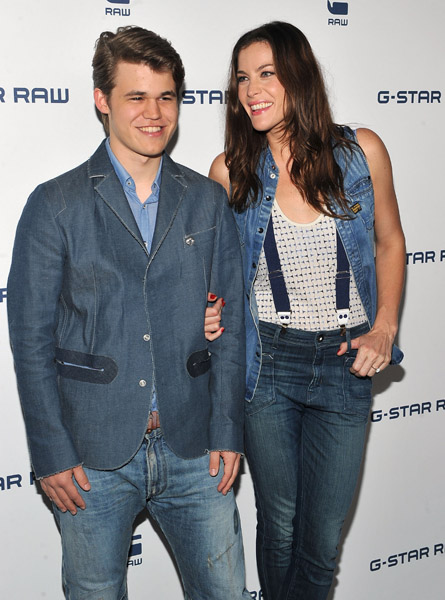 with Magnus Carlsen