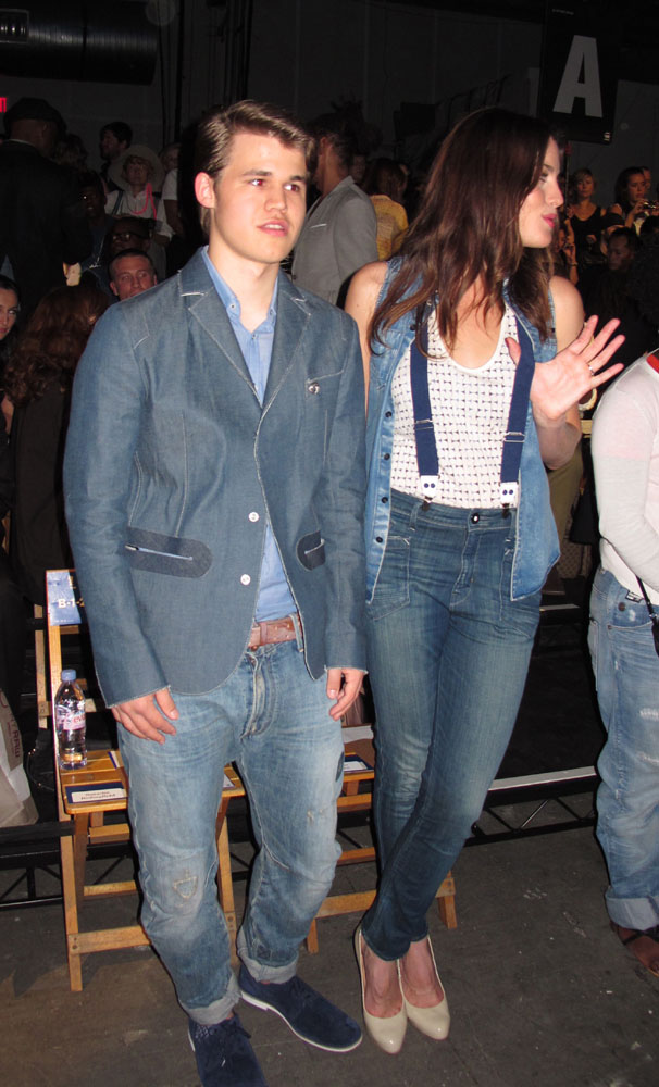 with Magnus Carlsen