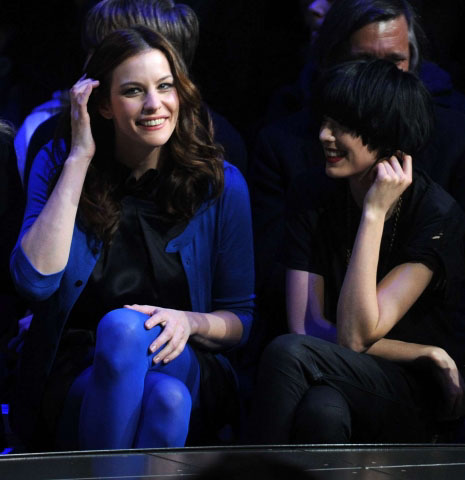 with Agyness Deyn